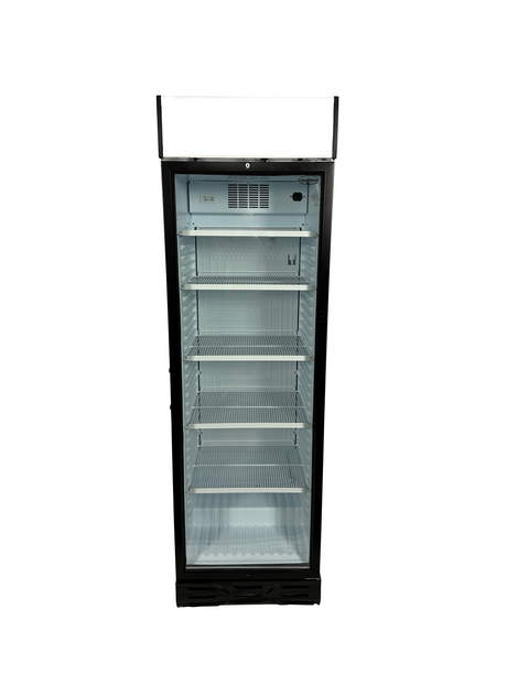 Commercial Refrigerator - 1-Door Glass Refrigerator with Left-Hinge - Model 7464.0088