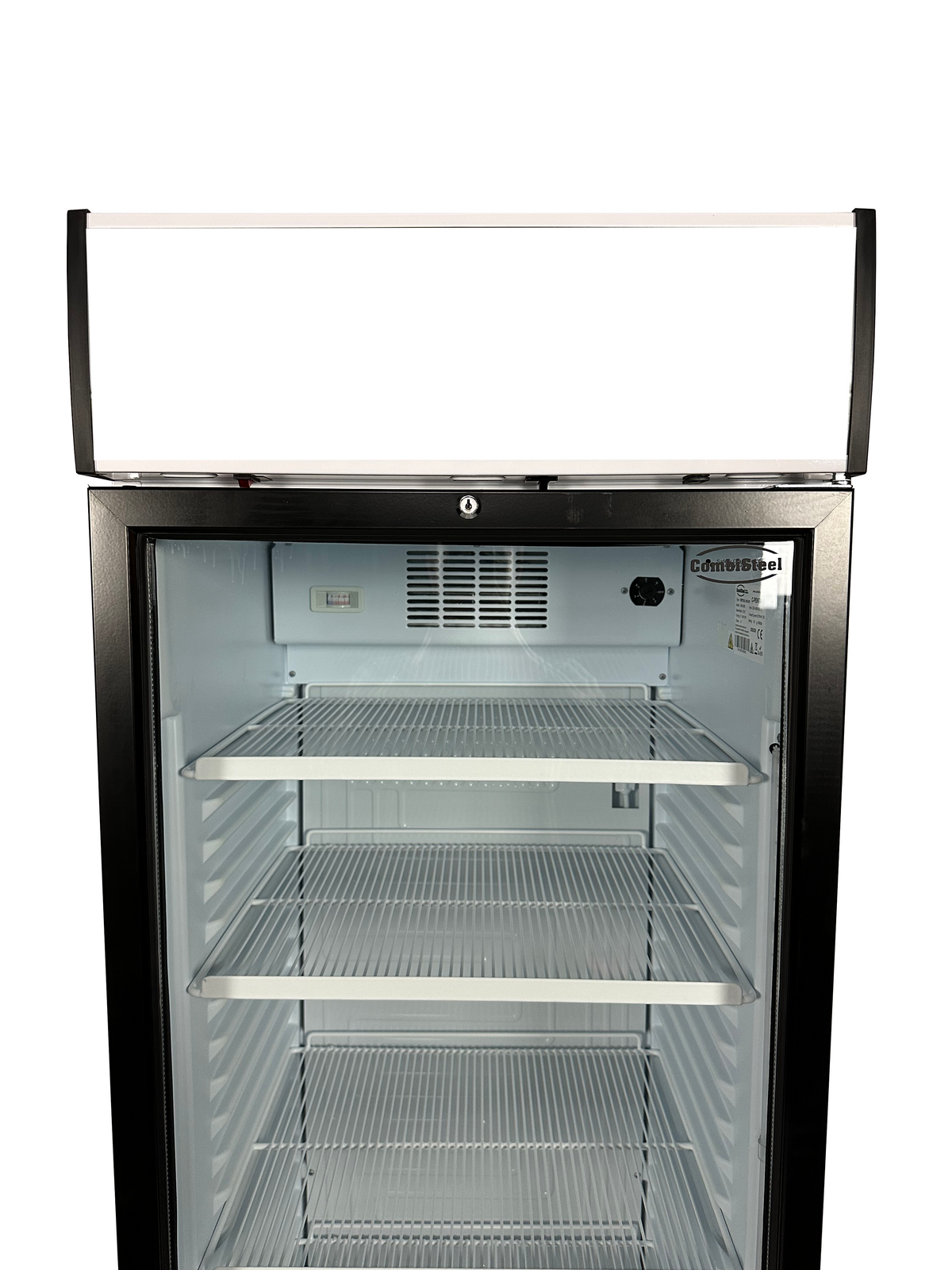 Commercial Bottle Cooler - Single Glass Door Display Cooler - Model 7464.0085