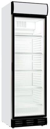 Sleek Combisteel 1-Door Glass Refrigerator with Left-Hinge - Model 7464.0088