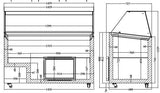 Combisteel Tenerife Premium Ice Cream Display Freezer - 10 x 5 Litre Capacity - Model 7472.0135