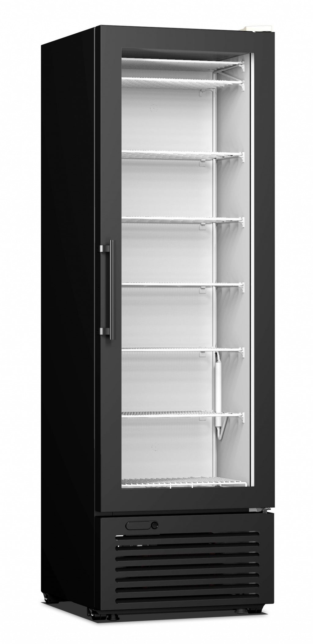 300L Combisteel Glass Door Freezer - Perfect for Ice Cream Storage and Display!