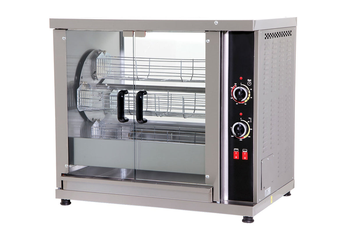 Premium Combisteel Electric Chicken Rotisserie with 3 Spits - Model 7472.0040