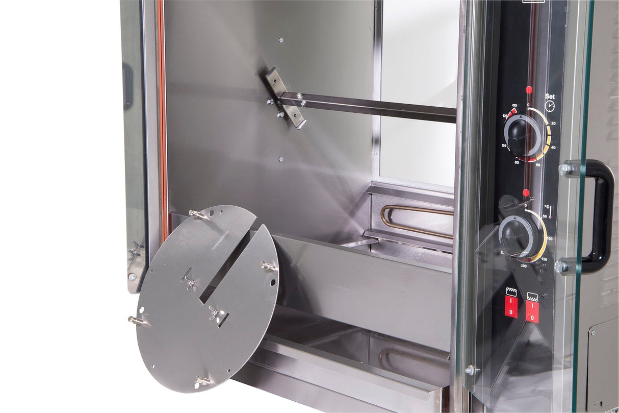 Premium Combisteel Electric Chicken Rotisserie with 3 Spits - Model 7472.0040
