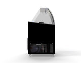 Sleek Black Combisteel Java Ice Cream Display Freezer - Holds 8 x 5 Litre Containers!