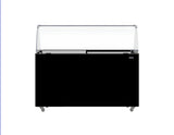 Sleek Combisteel Tenerife Ice Cream Counter Display Freezer - 10 x 5L Capacity in Chic Black