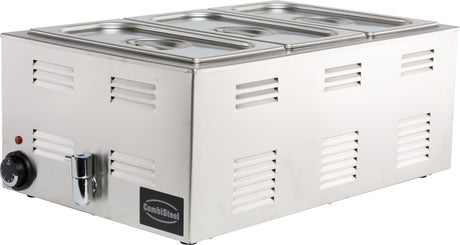Commercial Catering Equipment - Electric Bain-Marie with Convenient Tap - Model 7476.0015