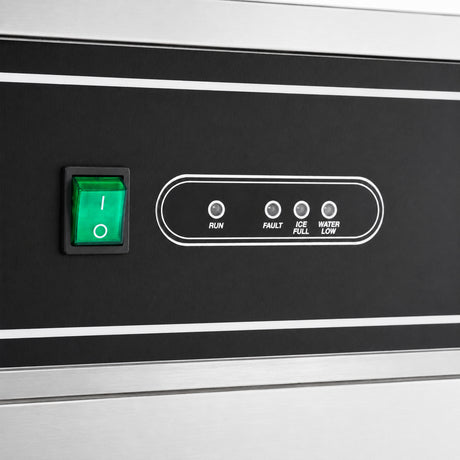 Commercial Storage Cabinet - Ice Cube Maker: 26kg Daily Production with 6kg Storage Capacity - Model 7476.0150