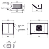 Elevate Your Space with the Combisteel Positive Split Unit - Model 7480.0005