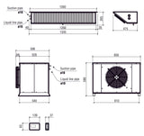 Combisteel High-Performance Positive Split Unit - Optimal 48.32-73.32 M3 Capacity (Model 7480.0045)