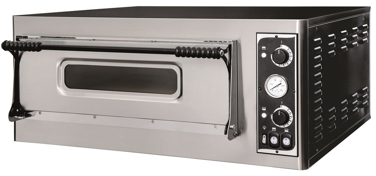 Combisteel Electric Single Deck Pizza Oven - Perfectly Bakes 6 x 12 Inch Pizzas! Model 7485.0135