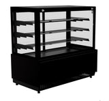 Sleek Combisteel Nero 1.4 Cold Display Showcase - Model 7486.0095