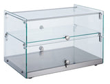 Stylish Glass Countertop Display Case with Ambient Lighting - Combisteel 7487.0245