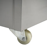 Commercial Display Fridge - Showcase your Delights: 270L Flat Glass Display Fridge for Deli and Patisserie