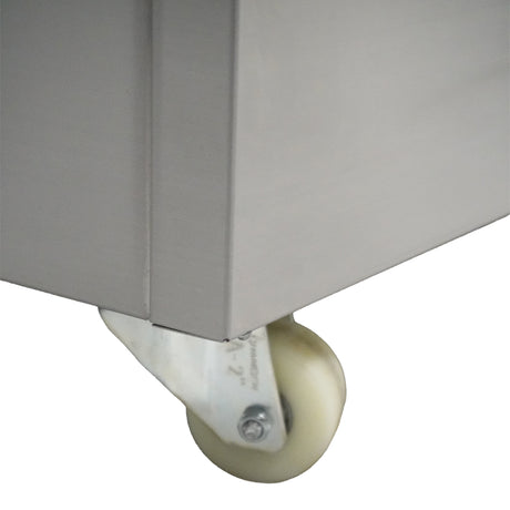 Commercial Display Fridge - Showcase your Delights: 270L Flat Glass Display Fridge for Deli and Patisserie