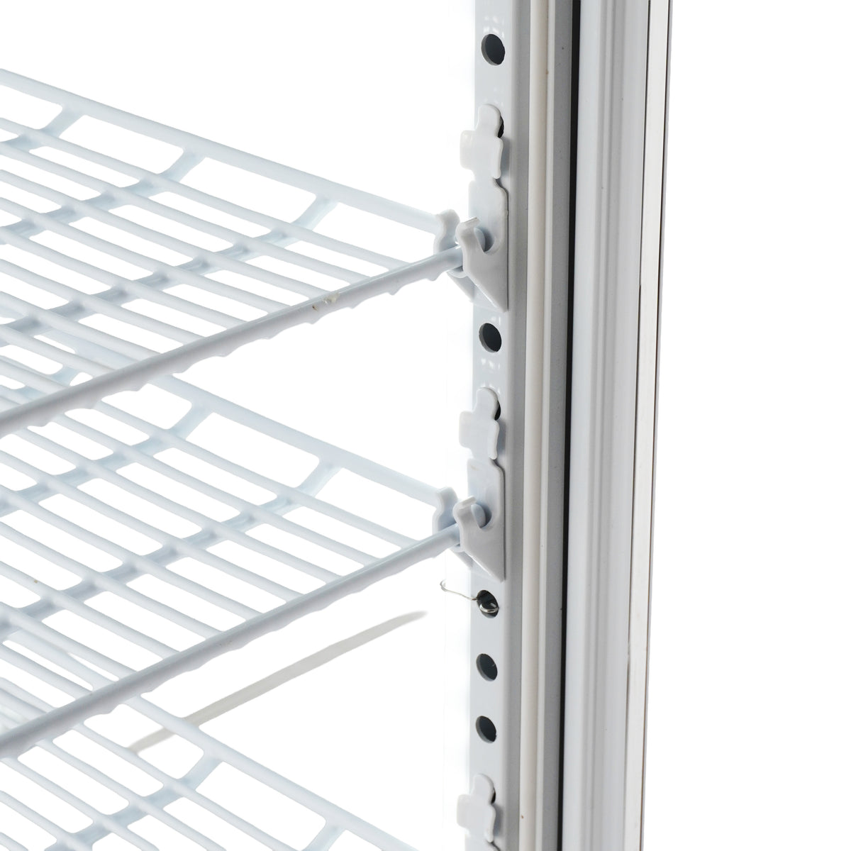 Commercial Display Fridge - 68L White Cold Display Refrigerator - Model 7487.0165