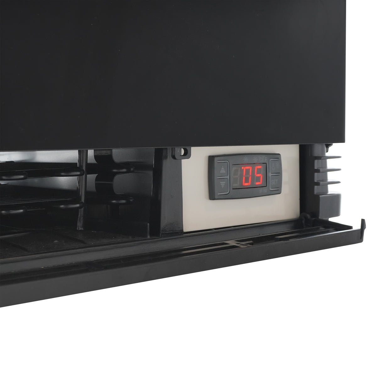 Commercial Display Fridge - 78L Black Cold Display – Model 7487.0175