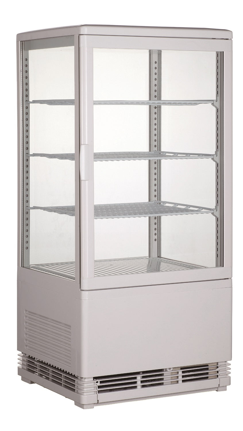 Sleek 68L White Combisteel Cold Display Refrigerator - Model 7487.0165