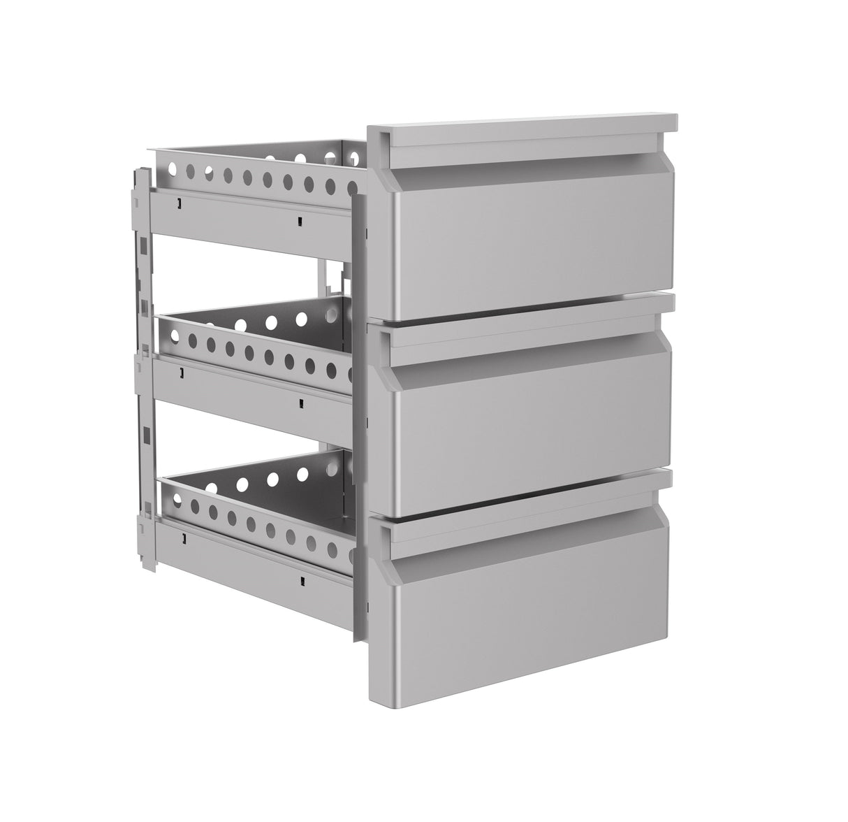 Premium Combisteel 1/3 Standard Drawer Set - Model 7489.0526