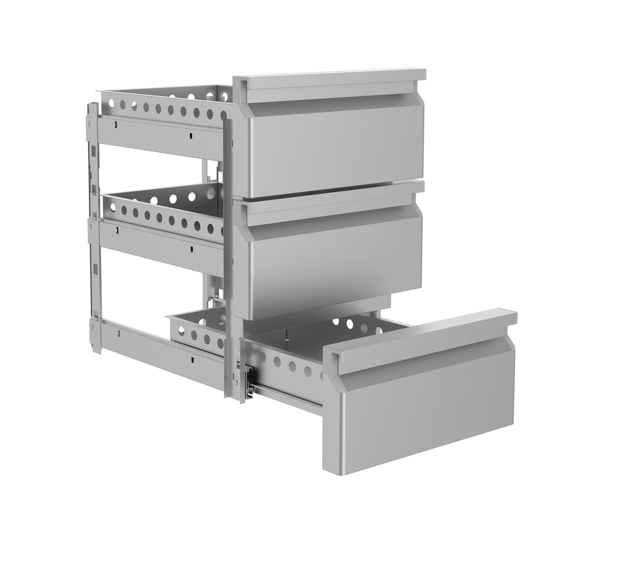Premium Combisteel 1/3 Standard Drawer Set - Model 7489.0526