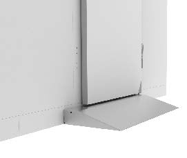 Combisteel Automatic Rising Door Ramp 80 Mm