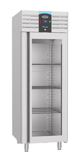 Sleek Stainless Steel Combisteel Glass Door Refrigerator – 700L Mono Block for Ultimate Freshness!