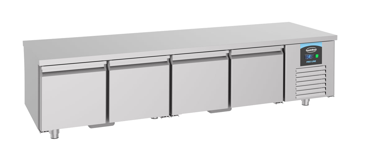 Upgrade Your Kitchen with the Combisteel 600mm Refrigerated Counter - 4 Spacious Doors!