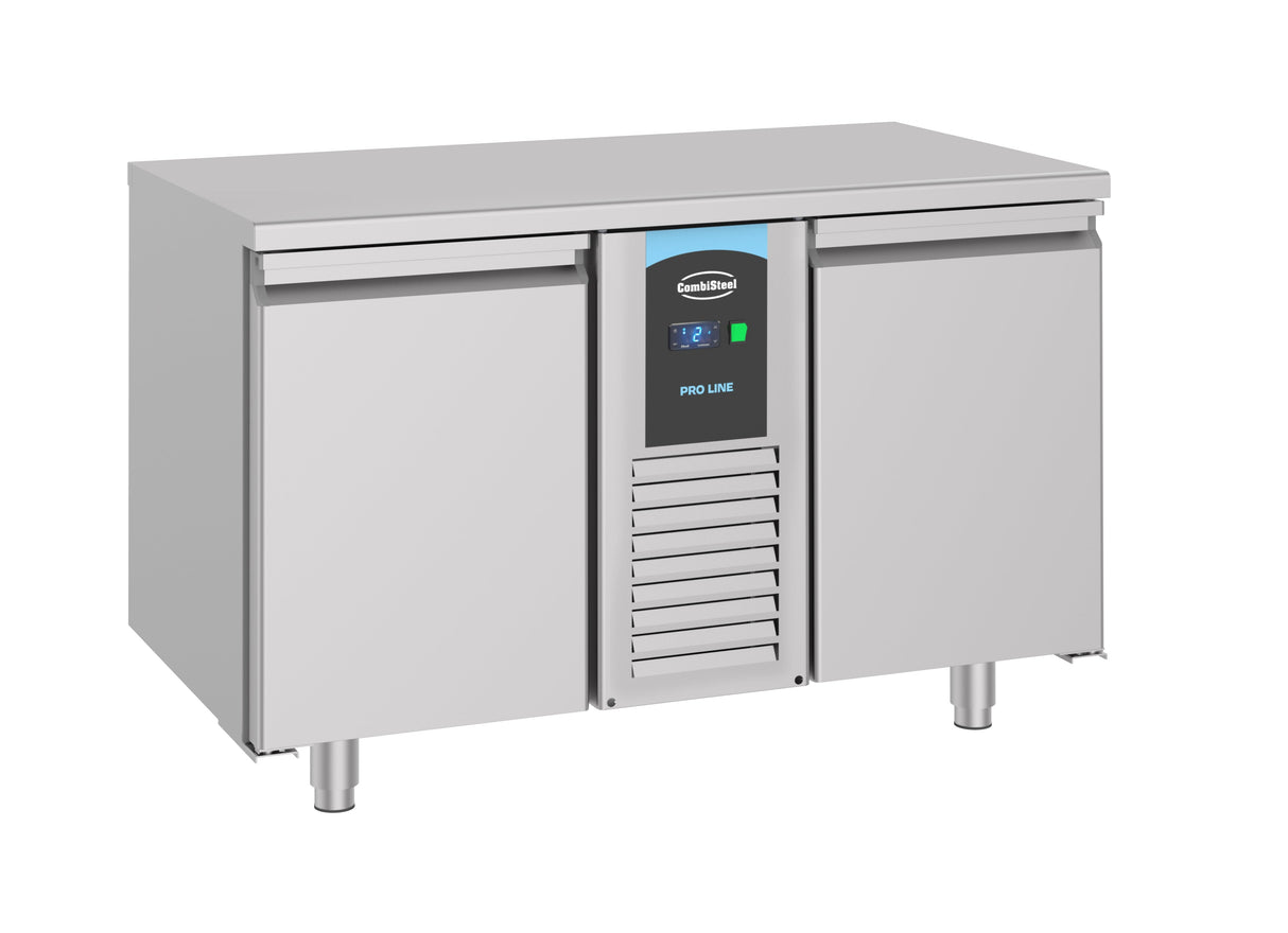 Experience the Ultimate in Cooling with the Combisteel 700 Negative Refrigerated Counter: Double Doors, Mono Block Energy Efficient Design - Model 7489.5130