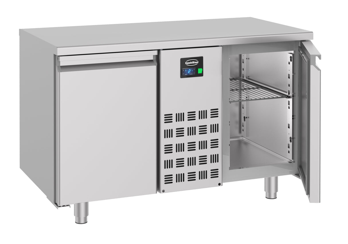 Elevate Your Kitchen with the Combisteel 700 Refrigerated Counter - 2 Door Mono Block Design!