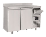 Premium 600L Refrigerated Counter with 2 Doors and Convenient Disposal Drawer for Coffee – Model 7489.5260