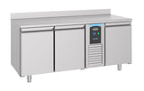 Maximize Your Kitchen Efficiency with the Combisteel 700 Refrigerated Counter Upstand - 3 Door Mono Block Design!