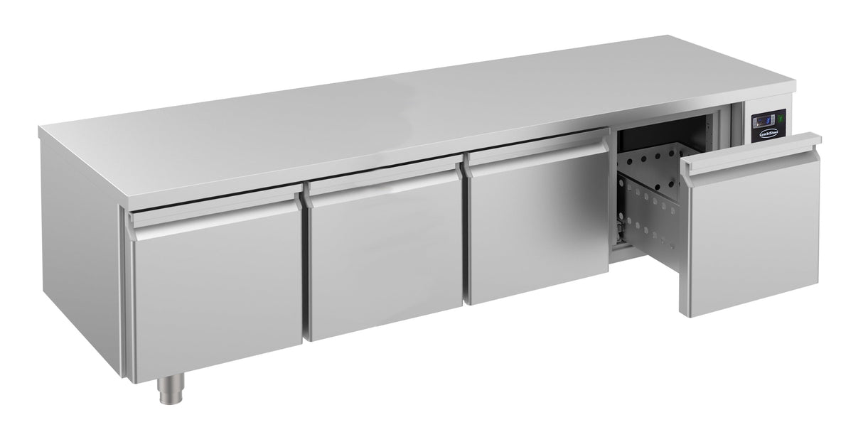 Sleek Combisteel 600mm Refrigerated Counter with 4 Spacious Drawers – Model 7489.5482