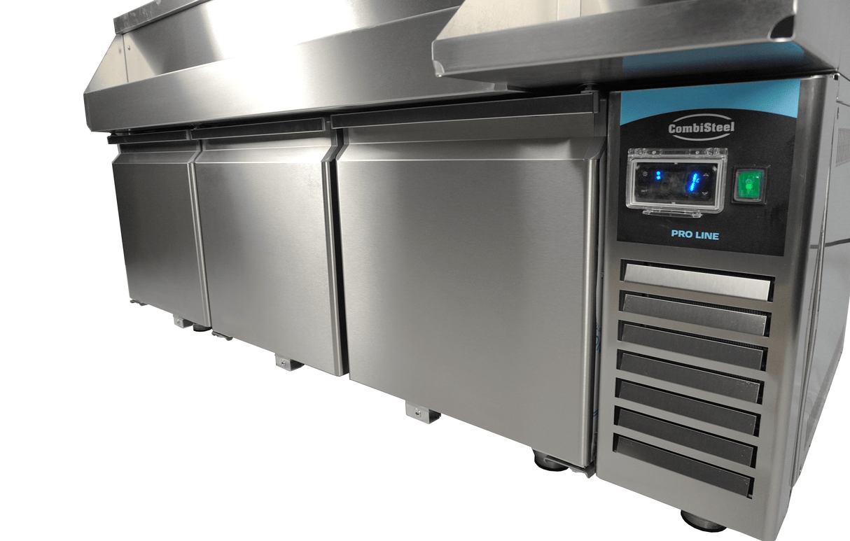 Combisteel Refrigerated Counter 3 Doors With Cocktail Bar Station