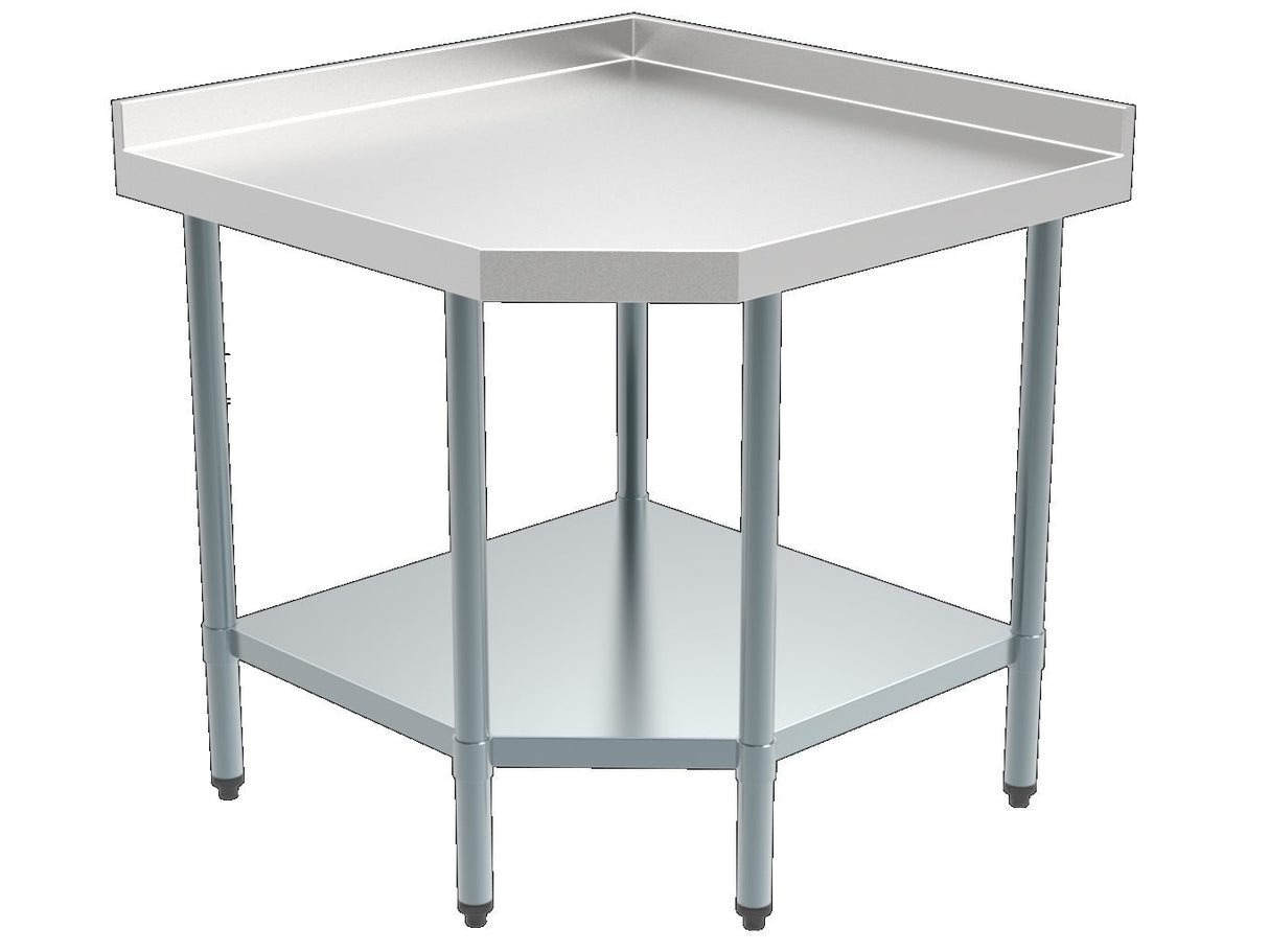 Stylish Combisteel 700 Corner Table - Flat Pack for Easy Assembly (Dimensions: 900mm x 900mm) - Model 7490.0020