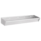 Combisteel Wash Basin Ss 4 Taps 1800 X360 X135 Mm | Combisteel 7490.0350