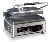 Combisteel Dual Ribbed Contact Grill - Perfect for Perfectly Grilled Delights