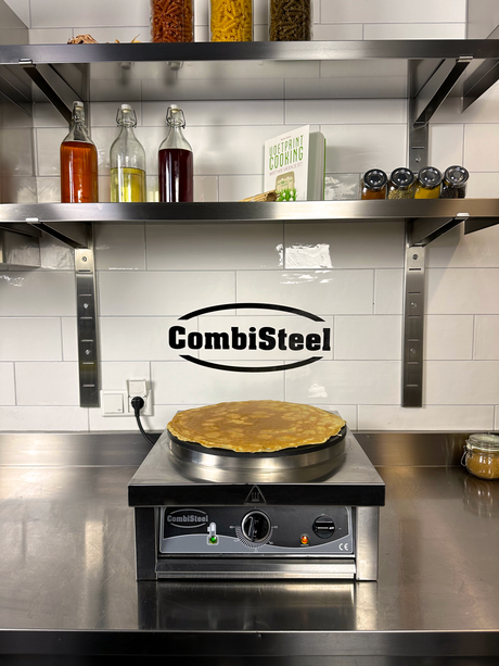 Commercial Catering Equipment - Delight of Perfect Crepes with the 400mm Single Plate Electric Crepe Maker