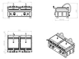 Combisteel Premium Contact Grill - Model 7491.0030