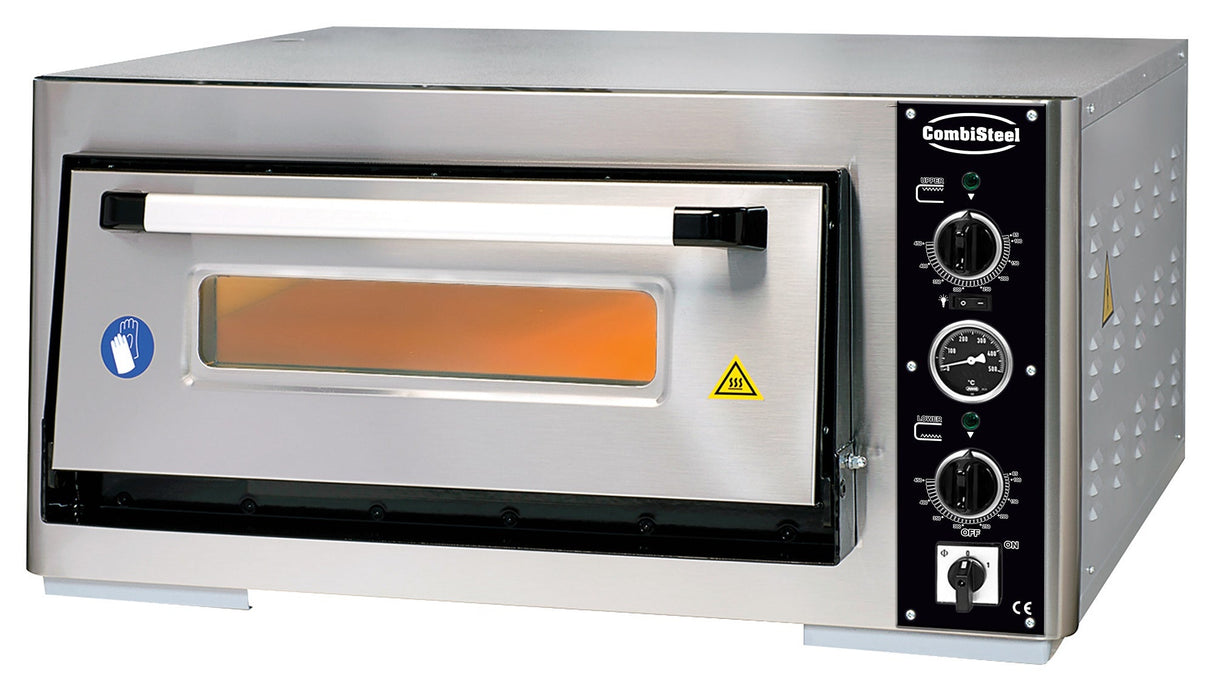 Combisteel Single Electric Pizza Oven - Bake Perfect Pizzas Every Time!