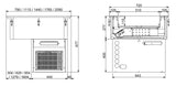 Versatile Combisteel 2/1 Ventilated Drop-In Refrigerated Unit - 160mm - Model 7495.0070