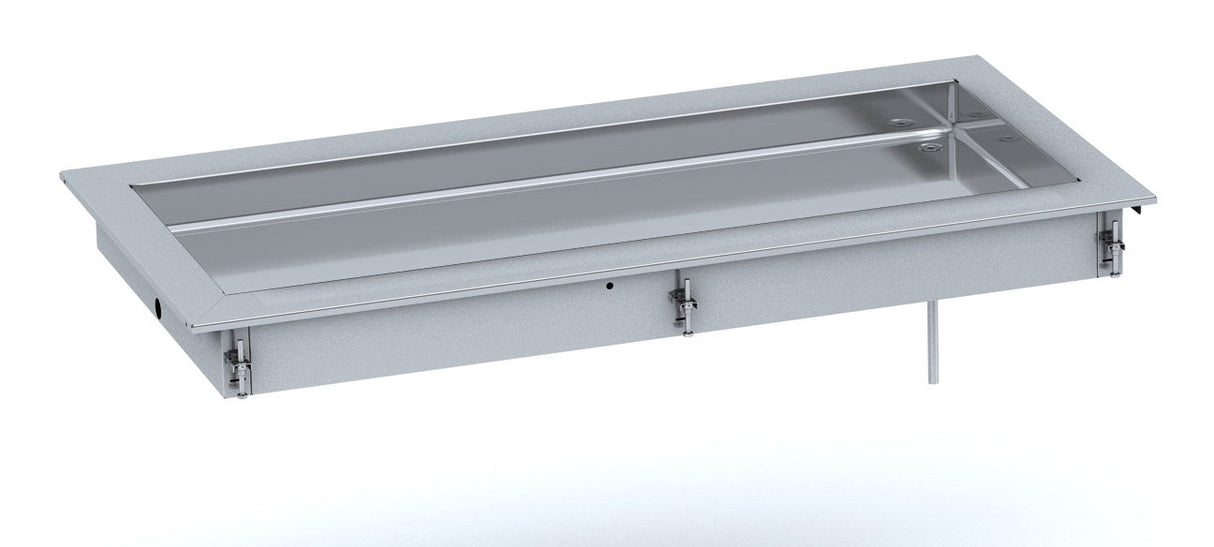 Elevate Your Beverage Service with the Combisteel 4/1 Drop-In Crushed Ice Bin - Model 7495.0100