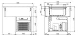 Premium Combisteel Drop-In Ice Bin - Model 4 - 7495.0110