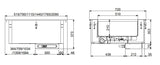 Premium Combisteel Drop-In Bain-Marie Unit with Hot Air - 3/1 Configuration - Model 7495.0270