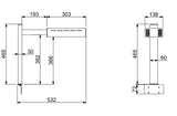 Enhance Your Ice Bin with the Combisteel Stylish Lighting Bar - Model 7495.0490