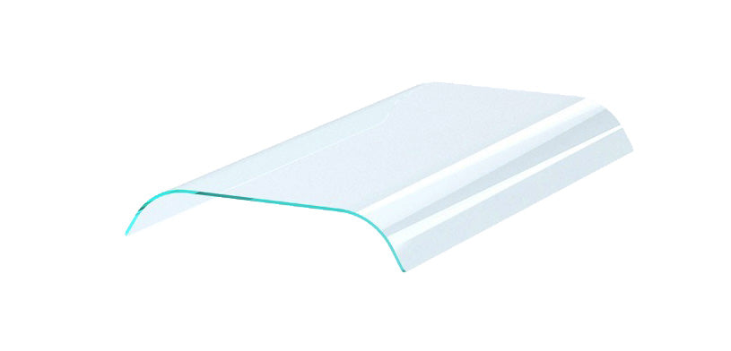 Sleek Curved Glass Drop-In Ice Bin with Dual Viewing Sides - Model 7495.0565 by Combisteel