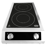 Commercial Cooking Range - Countertop Induction Cooking Top 2 Hobs Only Suitable For Induction Pans