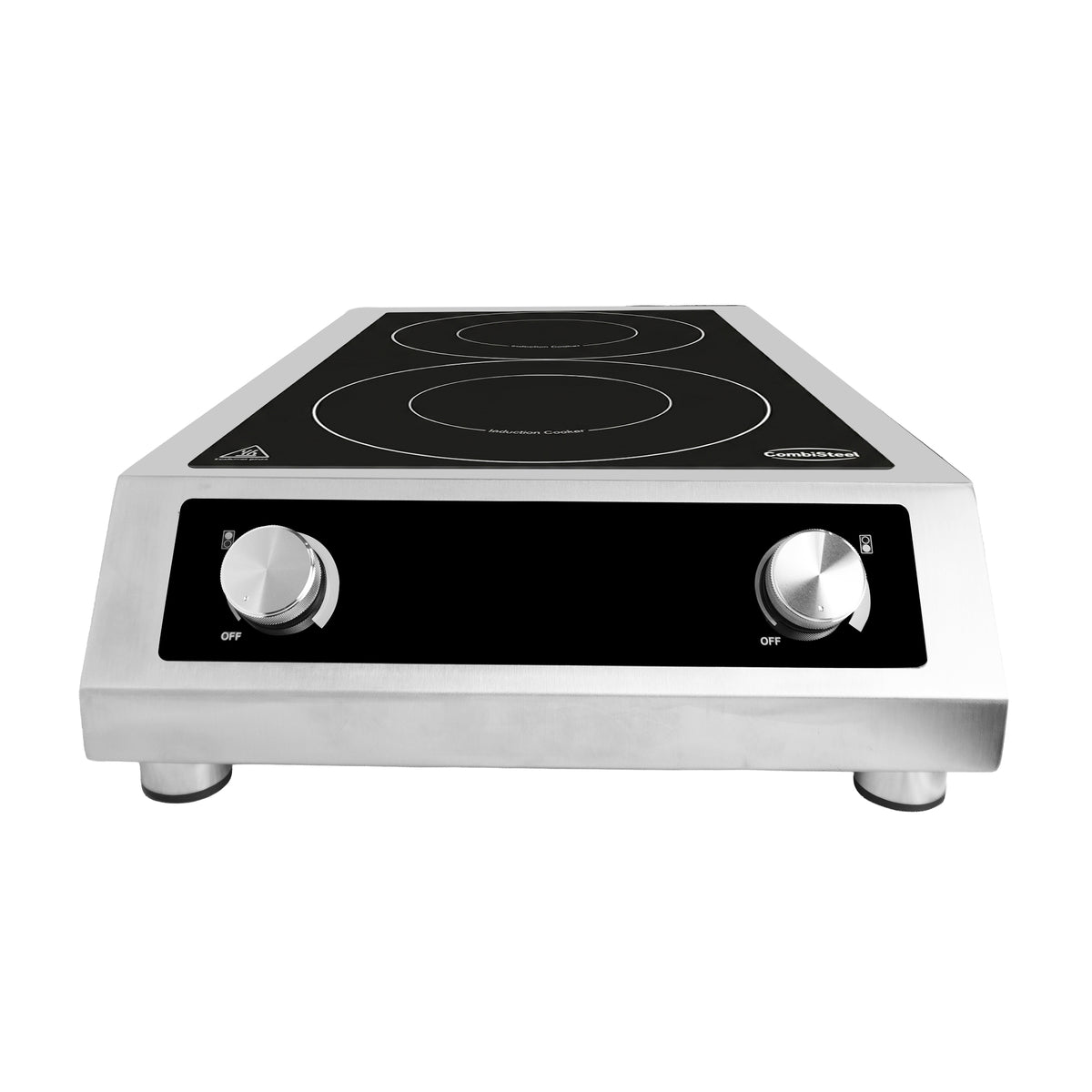 Commercial Cooking Range - Countertop Induction Cooking Top 2 Hobs Only Suitable For Induction Pans
