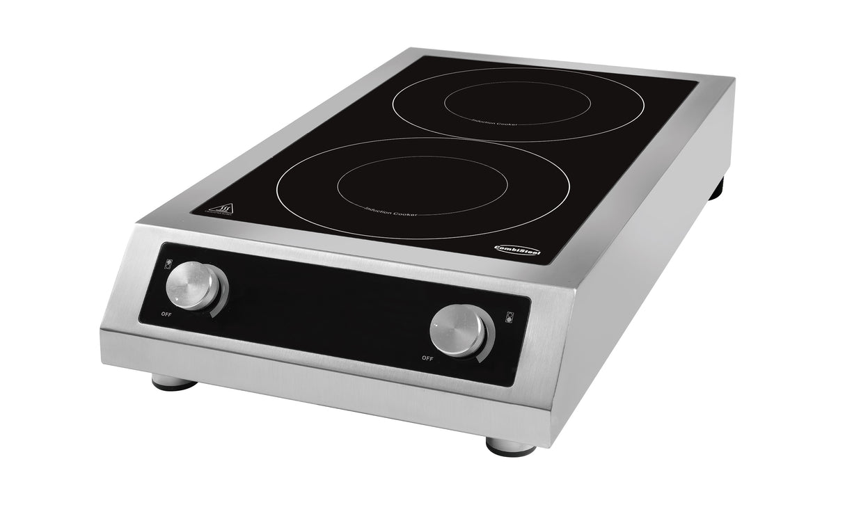 Combisteel Countertop Induction Cooking Top 2 Hobs Only Suitable For Induction Pans