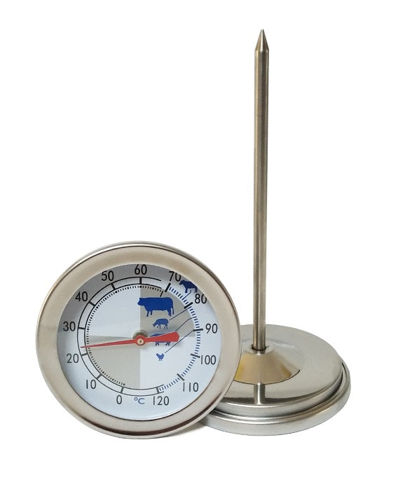 Precision Combisteel Meat Thermometer - Perfect 73mm Diameter for Accurate Cooking