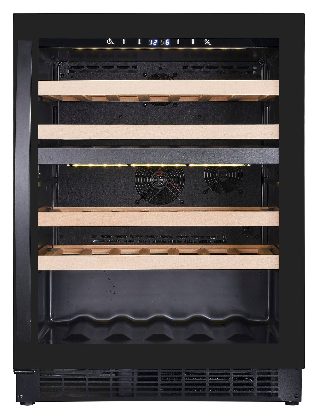 Stylish 119L Dual Zone Wine Cooler by Combisteel - Model 7525.0010