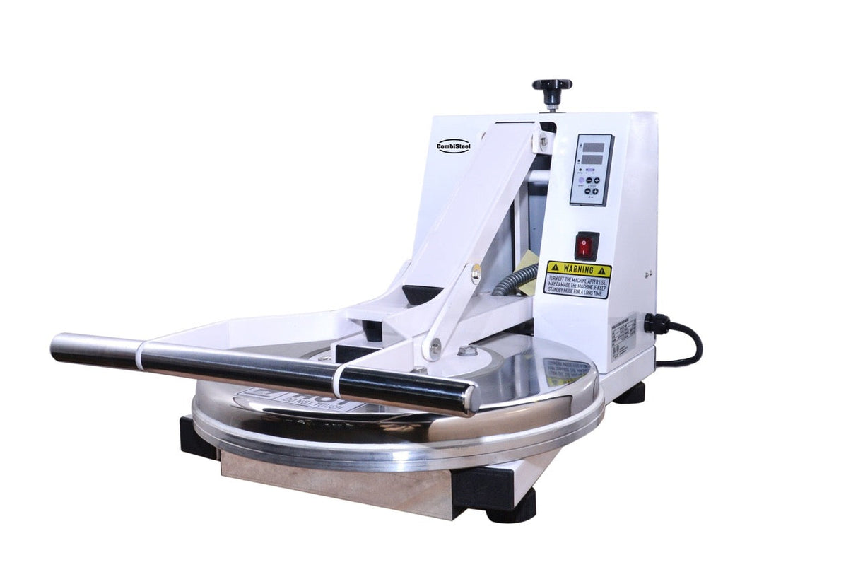 Ultimate 18-Inch Heated Pizza Dough Press Machine by Combisteel - Model 7534.0100